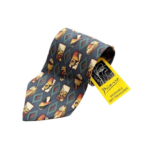 NWT Vintage Pablo Picasso Tie - Picture 1 of 8